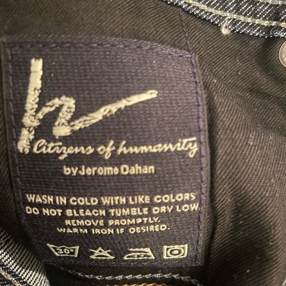 Citizen of Humanity Sz: 29 Low Waist Skinny Blue Jeans - Picture 5 of 10